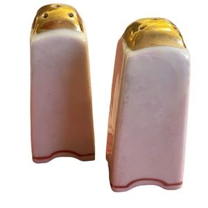 Vintage Lusterware Salt and Pepper Shakers